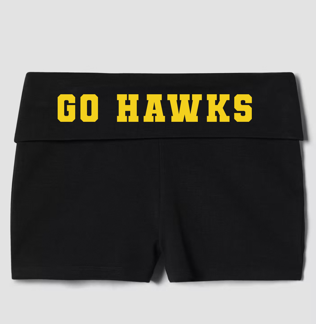 Go Hawks Mini Shorts