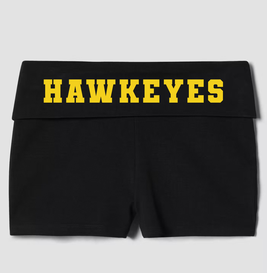 Hawkeyes Mini Shorts