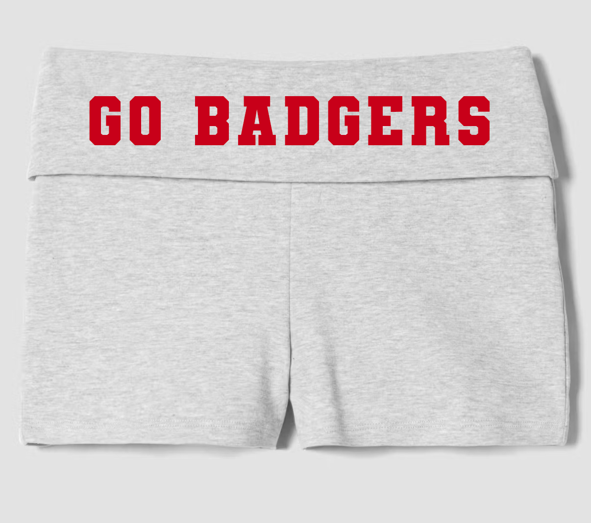Go Badgers Mini Shorts