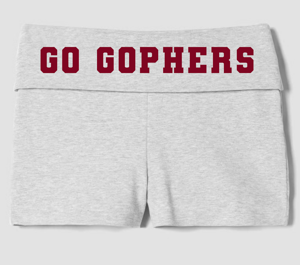 Go Gophers Mini Shorts