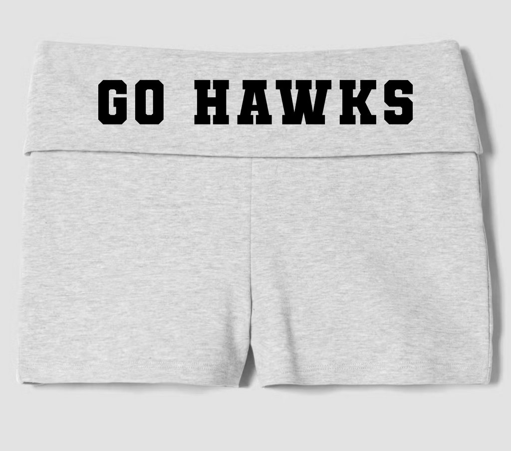 Go Hawks Mini Shorts